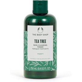 The Body Shop Tea Tree Skin Clearing Mattifying Toner – Purifying Vegan Facial Toner For Oily, Blemished Skin – 8.4 oz