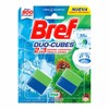 Pastillas limpiadoras para inodoro Bref Duo-Cubes Pine 2 en 1