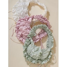 Snidel SWGB251621 Ruched Ruffle Bag, LPNK