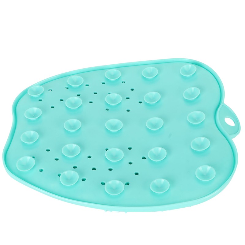 Shower Foot Scrubber Soft Silicone Anti Slip Suction Cup Odour