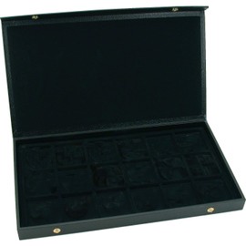 Pocket Watch Display Case Storage Box for 18 Watches
