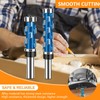 Flush Trimming Bit Flush Trim Router Bit Set 1/2 Inch
