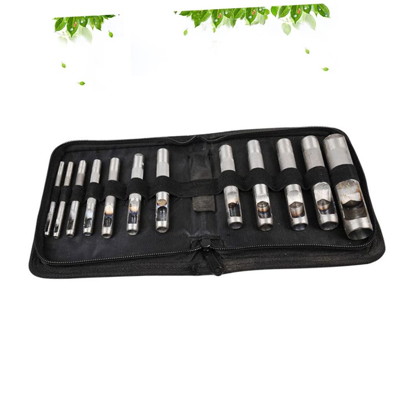 SHINEOFI 1 Set Leather Hole Punch Punch Chisel for Leather