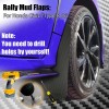 XUKEY 4x Rally Mud Flaps Mudflaps Mudguards Splash Guards For