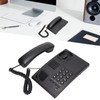 Home Corded Landline LED Indication Bell Mute Hands Free Speed