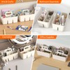 Lifewit Plastic Art Supply Storage Organizer, Divided Caddy Organizer with