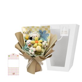 Plush Bouquet Bouquet Gift, Cute Plush, Popular, Gift, Birthday Gift, Friends, Children, Anniversary, Mother's Day, Wedding, School Entrance Ceremony, Graduation Gift, Teacher's Day, Recital, Interior