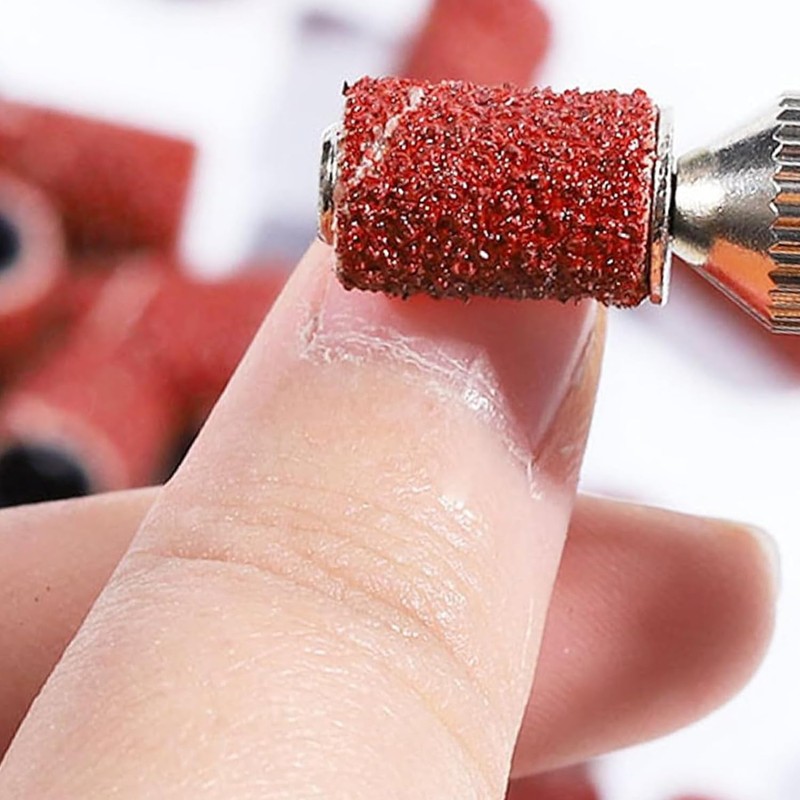 Sanding Bands for Nail Drill, 200 Pcs Nail Sanding Bands