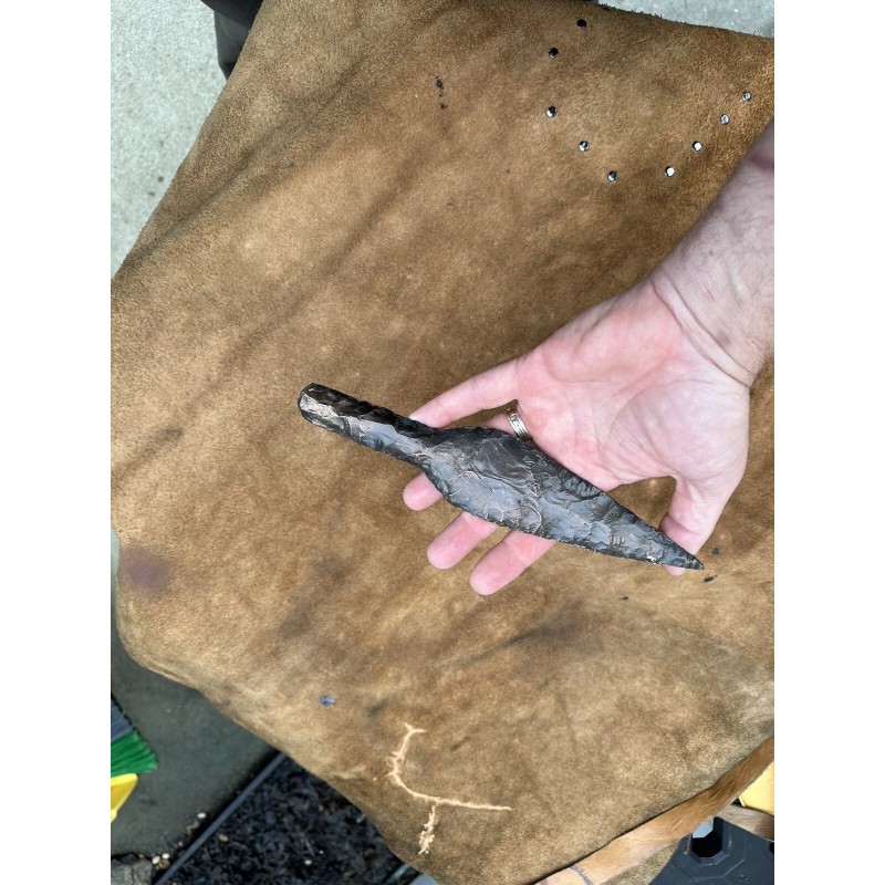 Danish Flint Dagger Bronze Copy Chris Levatino