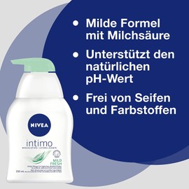 NIVEA Intimo Mild Fresh Intimate Wash Lotion, 1 x 250 ml