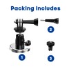 Magnetic Camera Mount for GoPro, 360° Rotation Magnet Action Camera
