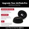SONICFOAM Memory Foam Earbud Tips - Premium Noise Isolation, Replacement