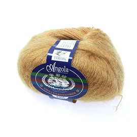 Angola Mohair Wool Yarn 25g Camel