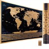 Travelization Scratch Off Map of The World with Flags -