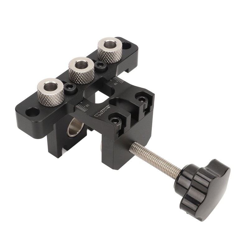 Dowel Jig Quick Precise Positioning Hole Drill Locator Aluminum Alloy