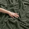 Nestl Green Throw Blanket for Couch - Cozy Warm Fuzzy