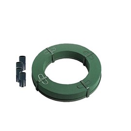 OASIS® 15" Wreath Base - Holiday Wreath Making Kit - includes Candle Stakes - Made in The USA