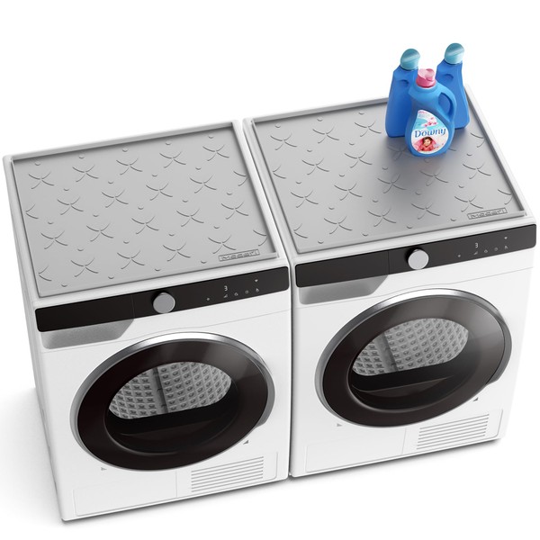 2PCs Washer and Dryer Covers for the Top, 25.6''x 23.6''