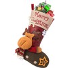 YJWZ Christmas Stockings,49cm Large Xmas Stockings Classic Large Stockings Santa,