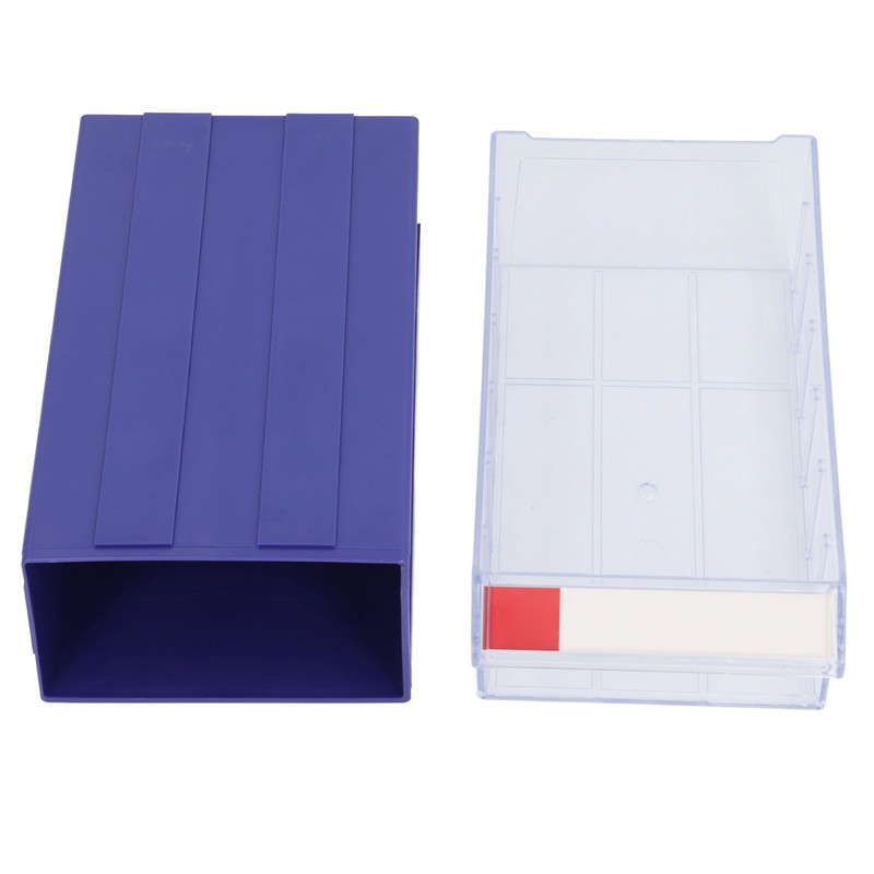 Drawer Type Parts Box Transparent Multifunctional Components Storage Box for
