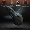 3D Printing Carbon Saddle Ultralight 152g 250x140mm 3D Carbon Hexagonal