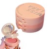 Professional Makeup Powder Blush, 1 Pieces 3 layers Powdery Blusher