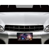 Twisted R Design Neon Semi Girl Trucker Front License Plate
