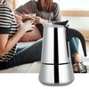 Portable Stainless Steel Coffee Pot Moka Espresso Maker Mocha Pot