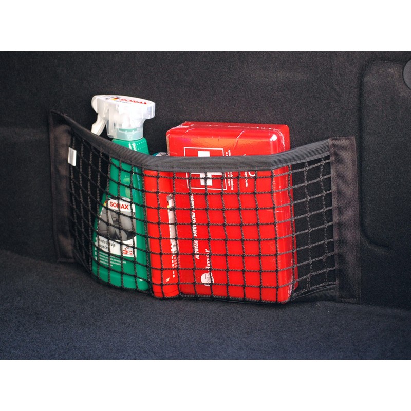 TrunkExpert, Universal Car Boot Mesh Bag with Velcro 20cm x