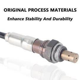 DOSKJOK Sensor de oxígeno O2 de relación de combustible de aire 234 – 5010 calentado compatible con Accord Pilot Ridgeline MDX 2005 2006 2007 2008 1 unidad