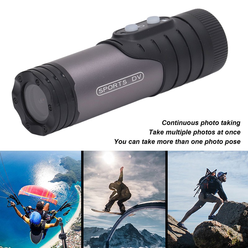 4K Action Camera Waterproof Bike Motorcycle Helmet Camera Anti Shake