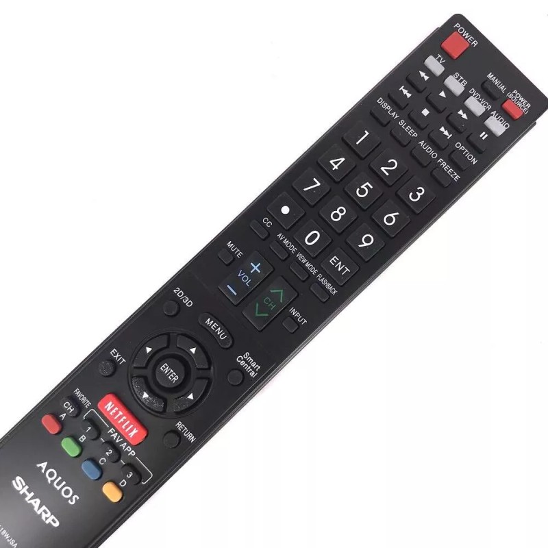 Sharp Original Sharp TV Remote Control LC-60LE830U LC-60LE831U LC-60LE832U LC-60LE835U