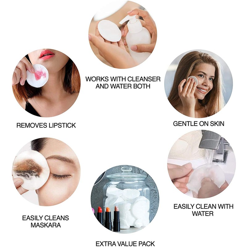 Cotton Wool Pads (30 Value Pack) 320 GSM PREMIUM Bundle