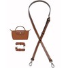 UMIUP Genuine Leather Shoulder Strap Handbag Strap Replacement Compatibility with