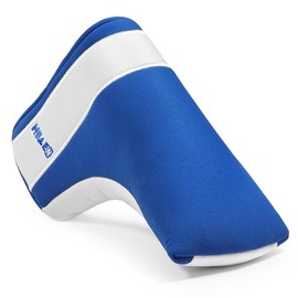 HUAEN Blade or Mallet Putter Cover - Mallet Putter Headcover - Fleeced Lined Putter Head Covers - Protective Golf Club Covers to Match Putter Headcover (Blade Blue)
