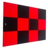 12 Pack Black/red Acoustic Foam Panel Wedge Studio Soundproofing Wall