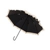 Francfranc Franc Blackout Classic Ruffle Long Umbrella, 19.7 inches (50