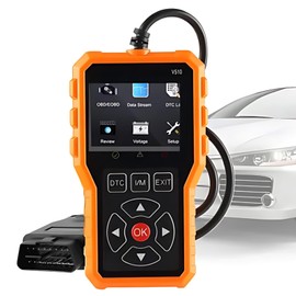 SSOUILI escaner automotriz,General scaner para automotriz, Herramienta escaneo de diagnóstico OBDII Todos los vehículos después 1996, traducción a 9 Idiomas, Lector códigos Coche Universal