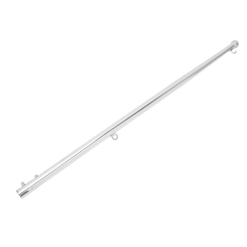 Flag Pole 610mm Stainless Steel Weather Resistant Rustproof Marine Flagpole