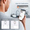 Ankilo Bluetooth Refrigerator Thermometer, Freezer Thermometer Alarm with Smart Bluetooth,
