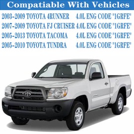 HIHIAV VS50634R Junta de tapa de válvula de motor compatible con Toyota Model 4Runner 2003-2009 y FJ Cruiser 2007-2009 y Tacoma 2005-2015 y Tundra 2005-2010 con base de motor 4.0L V6 3956cc