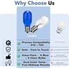 10-Pack 20W 120V Lighting Makeup Mirror Bulb Compatible with Conair