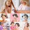50PCS Hair Rollers Set with Clips, Hair Curlers Velcro Rollers