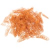 100Pcs Carrot Paper Clips Carrot Shape Strong Metal Anti Slip