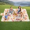 TaTalife TaTalife Picnic Blankets, Portable Outside Baby Blanket, 3 Layer