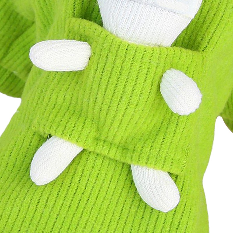 Dog Sweater Thickened Winter Apparel Knitting Wool Cute Bear Toy