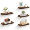 VASAGLE Wall Shelves Set of 5, Floating Shelves, Wall Mounted,