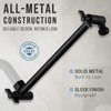 G-Promise Shower Head Extension Arm, Stainless Steel Adjustable Extender with