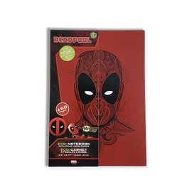 greenre Deadpool Eco-Hard Perfect Bound A5 Notebook 160 pages - School Notebook, Writing, All Purpose Notebook Back to School 2025- Under Tree Planting Program
