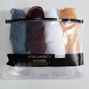 4 Piece African Exfoliating Net Sponge Bundle, Ethically Sourced from